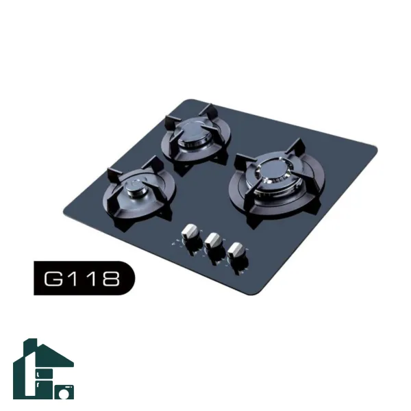 اجاق گاز 3 شعله تاکنو گاز G-118 مشکی