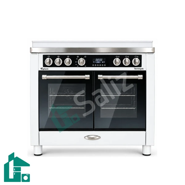 اجاق گاز تاکنو دوفر مدل platinum WS سفید رویه استیل اجاق گاز تاکنو دوفر مدل platinum WS سفید رویه استیل