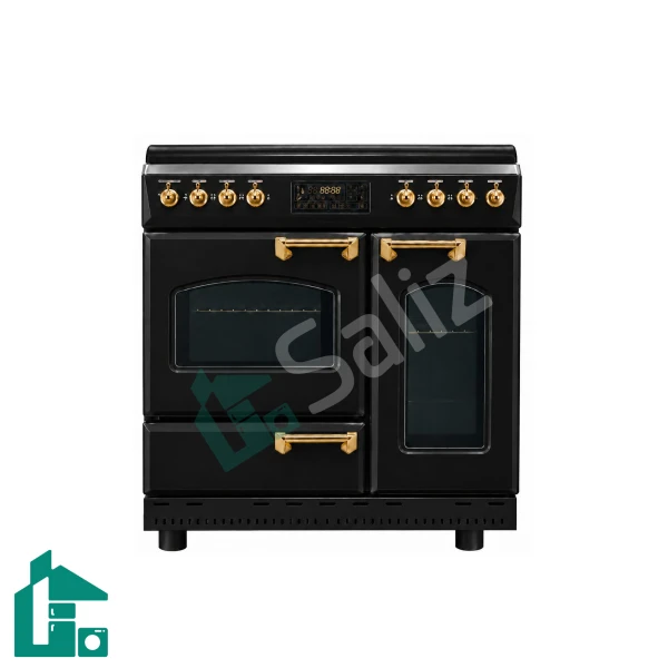 اجاق گاز تاکنو سه فر مدل Romano-L-BS-GOLD مشکی رویه استیل دستگیره طلایی اجاق گاز تاکنو سه فر مدل Romano-L-BS-GOLD مشکی رویه استیل دستگیره طلایی