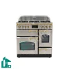 اجاق گاز تاکنو چهار فر مدل Falcon-L-5B-SS-GOLD استیل دستگیره طلایی