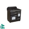 Falcon-L-5B-BB-CHROM اجاق گاز تاکنو چهار فر مدل Falcon-L-5B-BB-CHROM مشکی دستگیره کروم