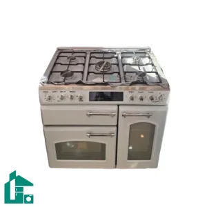 اجاق گاز تاکنو سه فر مدل Romano-L-WS سفید رویه استیل