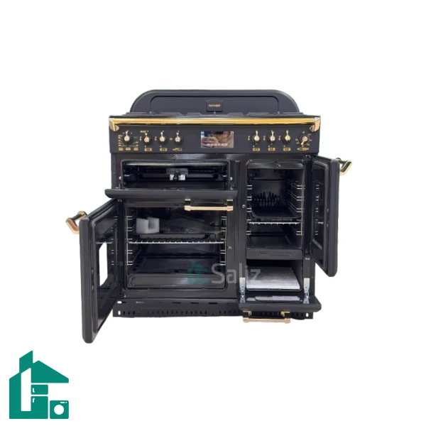 اجاق گاز تاکنو چهار فر مدل Falcon-L-5B-BB Gold مشکی اجاق گاز تاکنو چهار فر مدل Falcon-L-5B-BB Gold مشکی