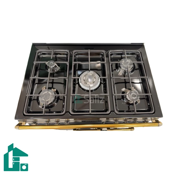 اجاق گاز تاکنو چهار فر مدل Falcon-L-5B-BB Gold مشکی اجاق گاز تاکنو چهار فر مدل Falcon-L-5B-BB Gold مشکی