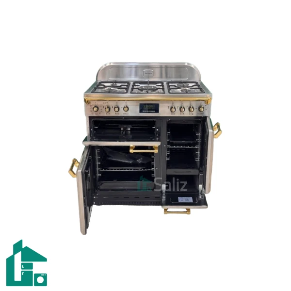 اجاق گاز تاکنو چهار فر مدل Falcon-L-5B-SS Gold استیل اجاق گاز تاکنو چهار فر مدل Falcon-L-5B-SS Gold استیل