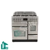 اجاق گاز تاکنو چهار فر مدل Falcon-L-5B-SS-CHROME استیل دستگیره کروم