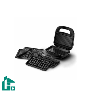 ساندویچ ساز فیلیپس مدل HD2350 مشکی و سیلور