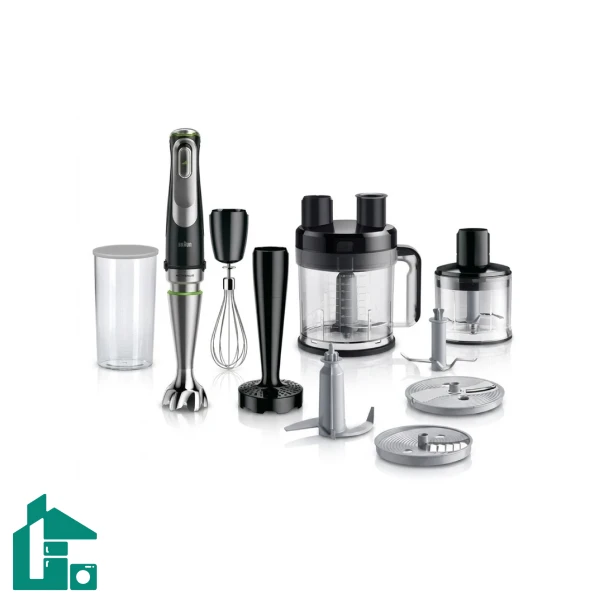 گوشت کوب برقی چندکاره 1000 وات براون مدل MQ 9187XLI مشکی گوشت کوب برقی چندکاره 1000 وات براون مدل MQ 9187XLI مشکی