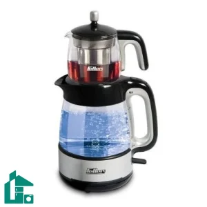 چای ساز فلر مدل TS 070 مشکی نقره ای