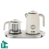 چای ساز کنار هم فلر مدل TS 490 کرم چای ساز کنار هم فلر مدل TS 490 کرم