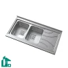سینک ظرفشویی آلتون SR-1203L استیل سینک ظرفشویی آلتون SR-1203L استیل