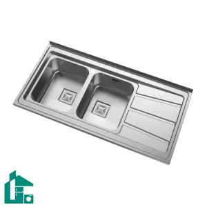 سینک ظرفشویی آلتون SR-1201L استیل