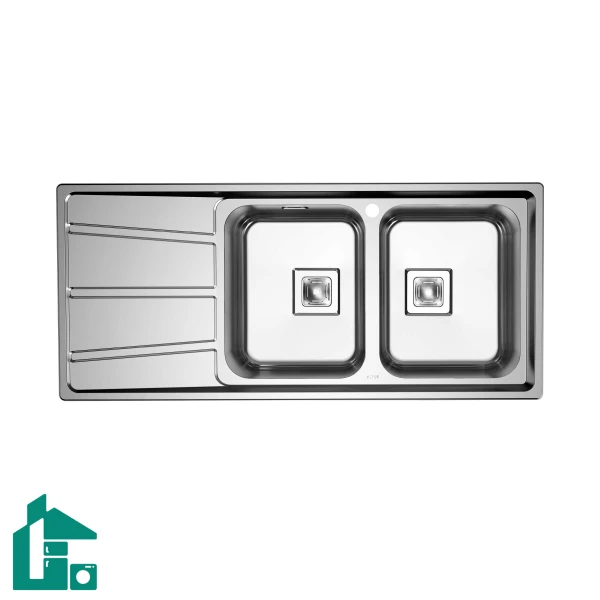 سینک ظرفشویی آلتون ST-1161 R استیل سینک ظرفشویی آلتون ST-1161 R استیل