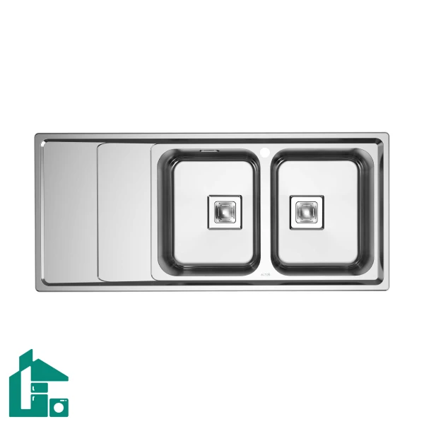 سینک ظرفشویی آلتون ST-1162 R استیل