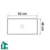سینک باکسی آلتون SBR-840 استیل سینک باکسی آلتون SBR-840 استیل