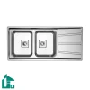 سینک ظرفشویی آلتون ST-1161 L استیل سینک ظرفشویی آلتون ST-1161 L استیل