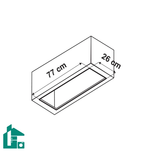 هود توکار آلتون H-830B مشکی