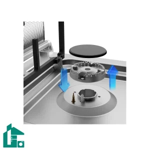 اجاق گاز مبله فردار آلتون MD5S استیل