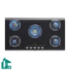 اجاق گاز صفحه ای توکار آلتون مدل IG529F مشکی سیلور اجاق گاز صفحه ای توکار آلتون مدل IG529F مشکی سیلور