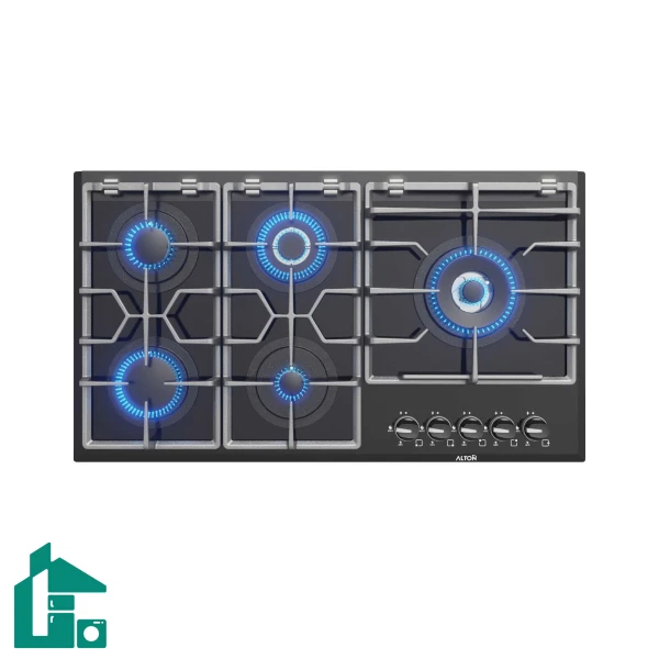 اجاق گاز صفحه ای توکار آلتون G523N مشکی اجاق گاز صفحه ای توکار آلتون G523N مشکی