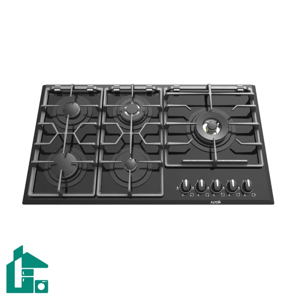 اجاق گاز صفحه ای توکار آلتون G523N مشکی اجاق گاز صفحه ای توکار آلتون G523N مشکی