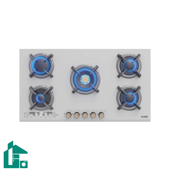 اجاق گاز صفحه ای توکار آلتون IG534DW سفید اجاق گاز صفحه ای توکار آلتون IG534DW سفید