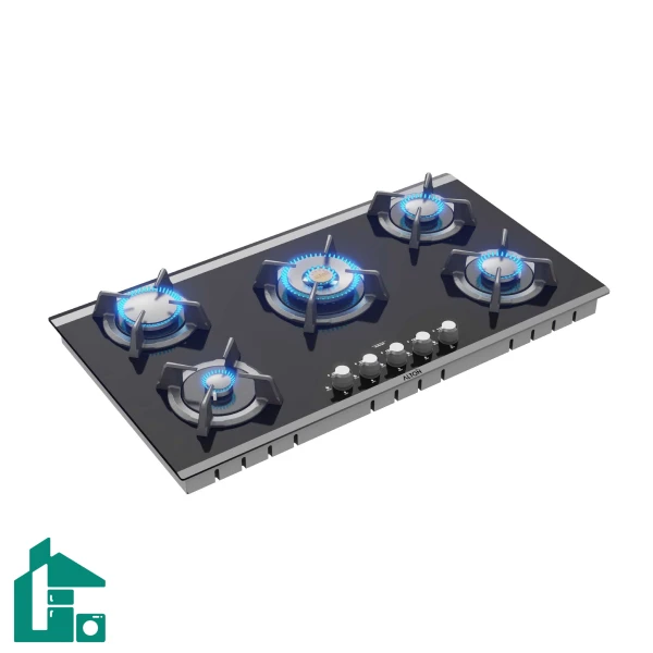 اجاق گاز صفحه ای توکار آلتون IG529N مشکی نقره ای اجاق گاز صفحه ای توکار آلتون IG529N مشکی نقره ای