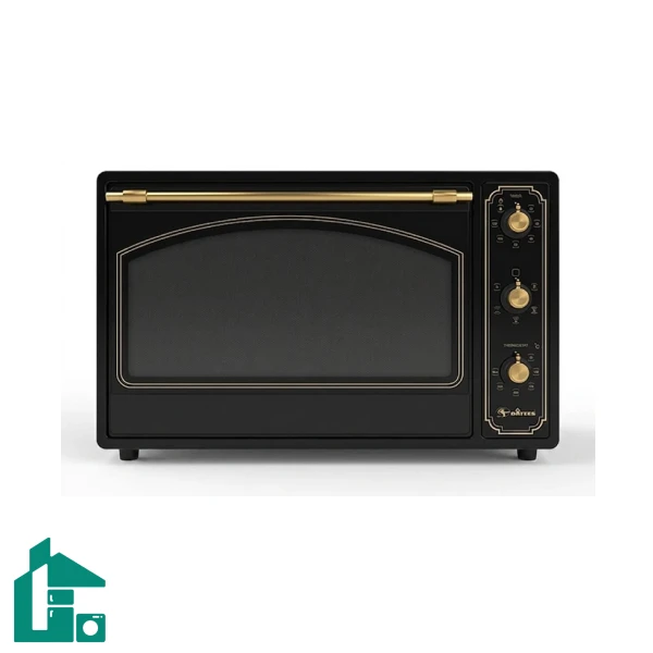 آون توستر داتیس مدل DT812 کلاسیک مشکی طلایی