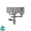 سینک ظرفشویی آلتون SR-1203L استیل سینک ظرفشویی آلتون SR-1203L استیل