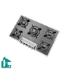 اجاق گاز رومیزی پنج شعله‌ استیل البرز مدل G-5901 S مشکی استیل