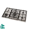 اجاق گاز رومیزی پنج شعله‌ استیل البرز مدل S-5907 استیل