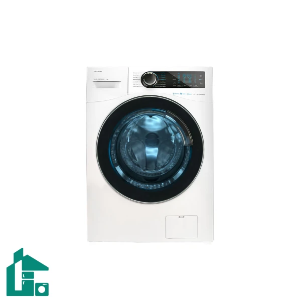 ماشین لباسشویی 9 کیلویی دوو مدل DWK-SE991C سفید کرم