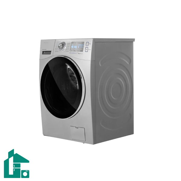 ماشین لباسشویی دوو سری Primo مدل DWK1-PR980S رنگ سیلور / نقره‌ای ظرفیت ۹ کیلوگرم موتور Direct Drive موتور بدون تسمه حداکثر سرعت چرخش ۱۴۰۰ دور در دقیقه رده مصرف انرژی A+++ دارای ۱۴ برنامه شست‌وشو دیگ Emerald / زمردی سیستم حباب‌ساز Bubble Soak فناوری Nano Silver دارای برنامه ضدحساسیت دارای برنامه لباس کودک دارای برنامه لباس ورزشی دارای برنامه شست‌وشوی سریع دارای برنامه شست‌وشوی اقتصادی دارای برنامه شست‌وشوی ظریف دارای برنامه شست‌وشوی پشمی دارای برنامه شست‌وشوی الیاف مصنوعی دارای برنامه شبیه‌سازی شست‌وشوی دستی دارای سیستم ضدچروک دارای قابلیت اتوکشی آسان دارای شروع با تأخیر دارای آبکشی اضافه دارای پیش‌شست‌وشو دارای سیستم لکه‌بری دارای سیستم اسپری آب و مواد شوینده دارای سیستم چرخش آب دارای آبکشی بهداشتی دارای سیستم ذخیره تنظیمات دارای سیستم تشخیص خودکار خطا دارای سیستم بالانس اتوماتیک لباس‌ها دارای قفل کودک دارای نمایشگر دیجیتال دارای کنترل لمسی امکان ادامه شست‌وشو پس از قطع برق مناسب خانواده‌ها مناسب شست‌وشوی لباس‌های روزمره مناسب شست‌وشوی لباس کودک مناسب شست‌وشوی لباس‌های ورزشی مناسب شست‌وشوی لباس‌های ظریف مناسب شست‌وشوی حجم بالای لباس طراحی درب از جلو ابعاد حدود ۸۵ × ۵۹٫۵ × ۶۳٫۵ سانتی‌متر محصول برند Daewoo / دوو سری Primo / پریمو مدل DWK1-PR980S رنگ سیلور