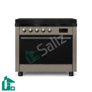اجاق گاز طرح فر تاکنو مدل 2075 SB سیلور مشکی